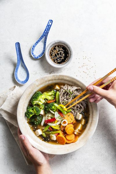 Organic Miso Soup &mdash; Ardo campaign photography by Foodphoto