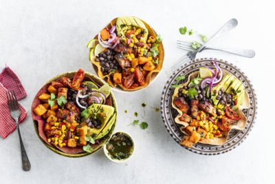 Taco Shell Poke Bowls &mdash; Ardo campaign photography by Foodphoto