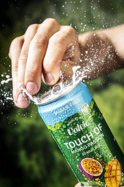 Tof Sparkling Mango Passion &mdash; Danone campaign photography by Foodphoto