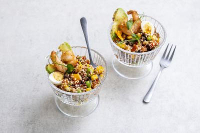 Insalata Eldorado Hapje Scampi &mdash; Ardo campaign photography by Foodphoto