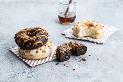 Croustico Halloween Donut &mdash; Vandemoortele campaign photography by Foodphoto