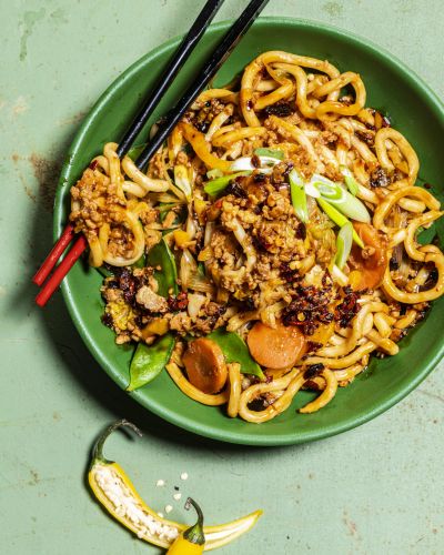 Chinese Udon Noodles &mdash; professional food photography by Foodphoto